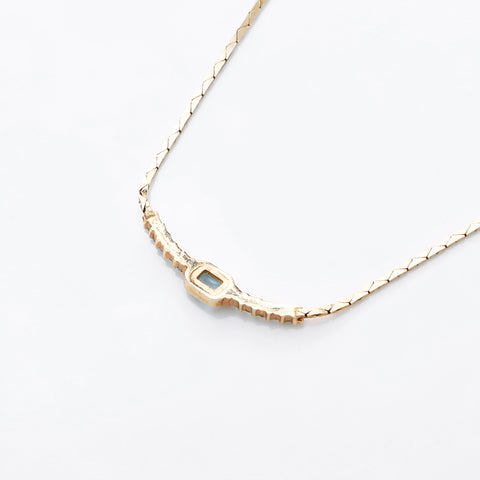 Christian Dior Rhingestone Collier Gold WS7609