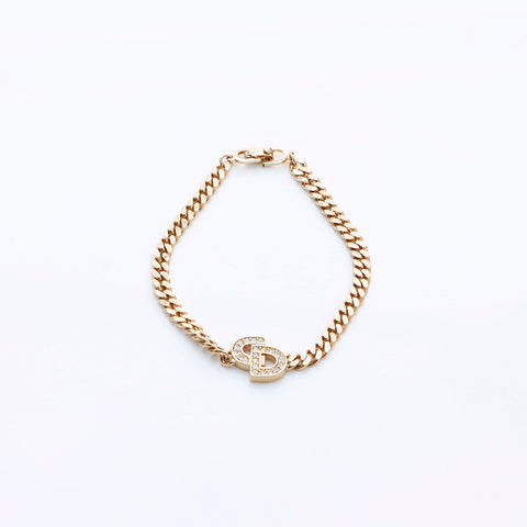 Christian Dior Chain bracelet gold WS7610