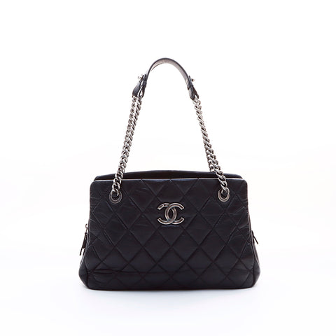 シャネル CHANEL 16番台 チェーン シルバー金具 ショルダーバッグ ブラック WS7617 – NUIR VINTAGE