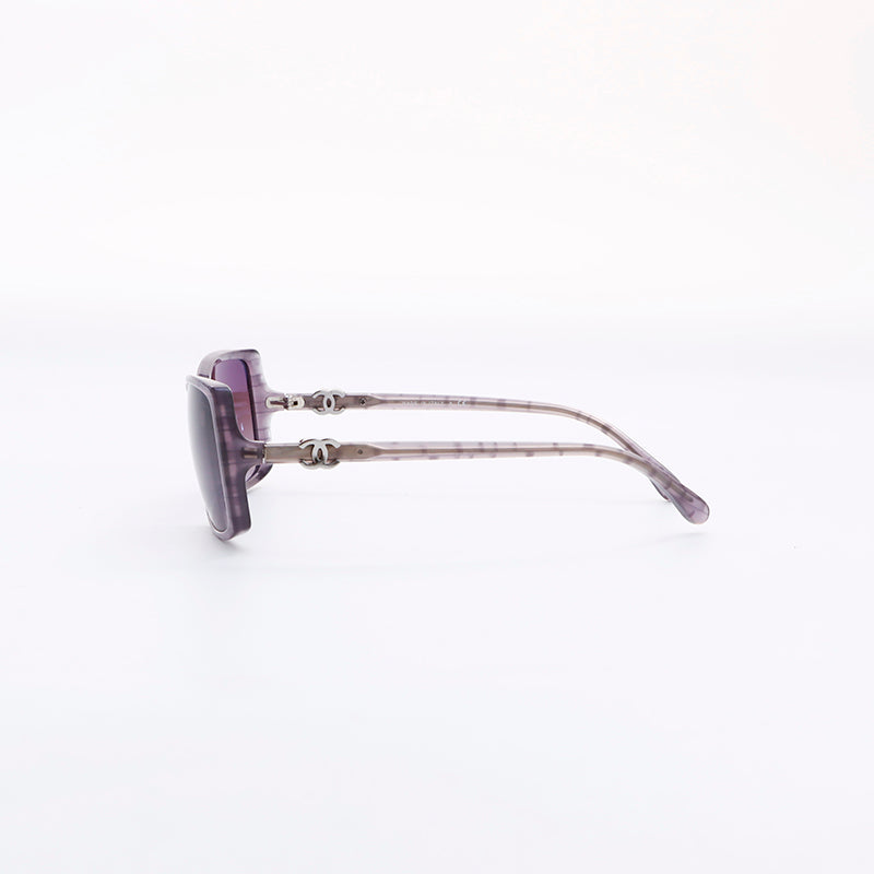 CHANEL Color Lenses Square sunglasses purple WS7626 – NUIR VINTAGE