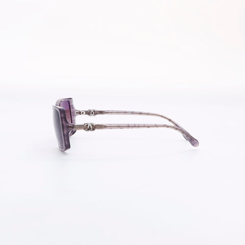 香奈儿香奈儿色彩镜头方形太阳镜紫色WS7626