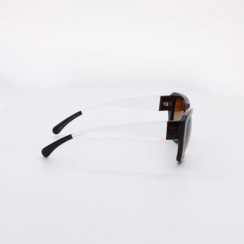 Chanel CHANEL Sunglasses Brown WS7627
