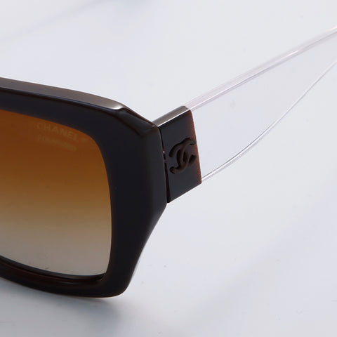 Chanel CHANEL Sunglasses Brown WS7627