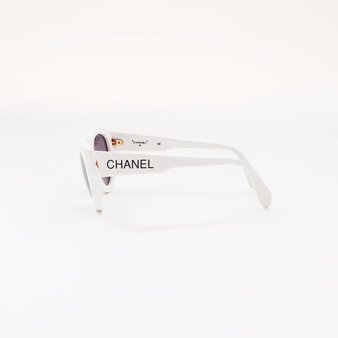 シャネル CHANEL サングラス ホワイト WS7635