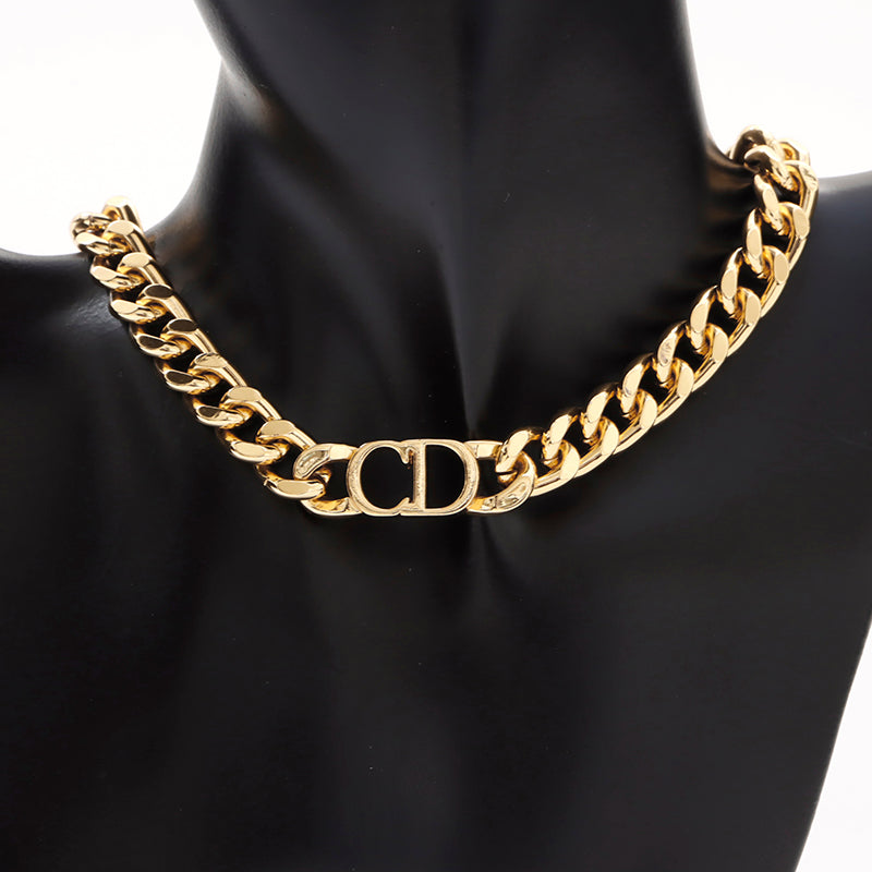 Dior chain choker discount