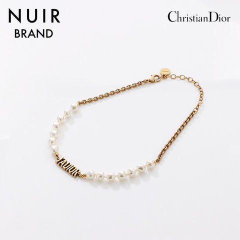クリスチャンディオール Christian Dior チョーカー パール ネックレス ...