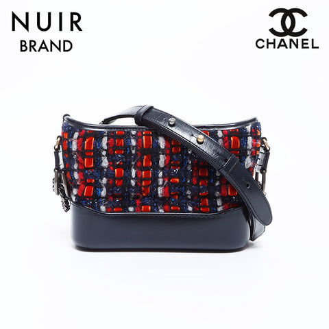 Chanel Coco Mark Matelasse Gabriel Tweed No. 25 Shoulder Bag Multicolor WS7666