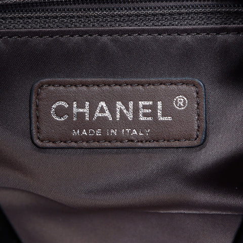 シャネル CHANEL リボンタイ マトラッセ 2.55 12番台sv金具 ショルダーバッグ ブラック WS7671