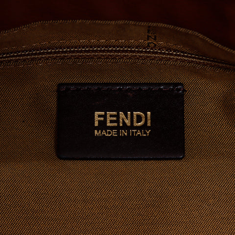 フェンディ FENDI ミアチェーン ショルダーバッグ ブラウン WS7678