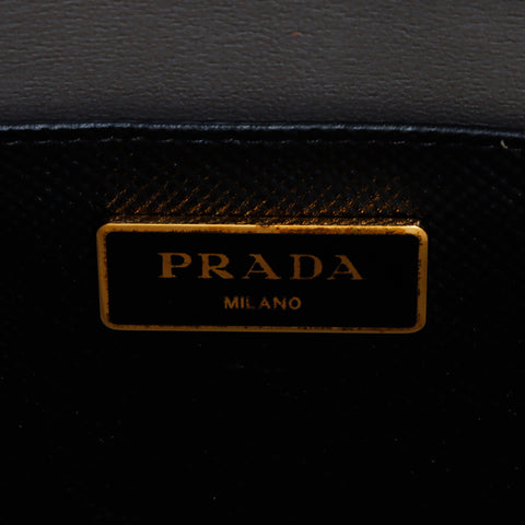 プラダ PRADA 2way サフィアーノ ハンドバッグ ブラック WS7684