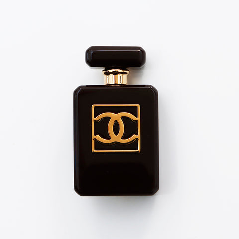 シャネル CHANEL ココマーク 香水B23 ブローチ ブラウン WS7696 – NUIR VINTAGE