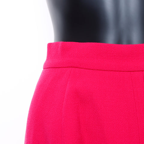 シャネル CHANEL サイズ:44 ココマークボタン スカート スーツ ピンク WS7703
