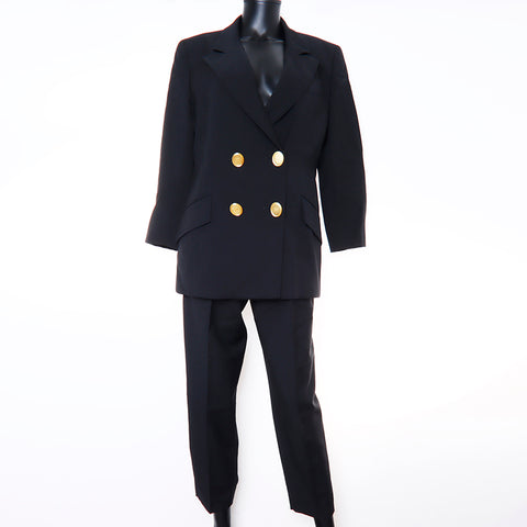 クリスチャンディオール Christian Dior サイズ:42 スーツ ブラック WS7704