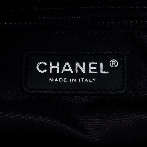 シャネル CHANEL ココマークチェーンラムスキン11番台 ショルダーバッグ ブラック WS7722