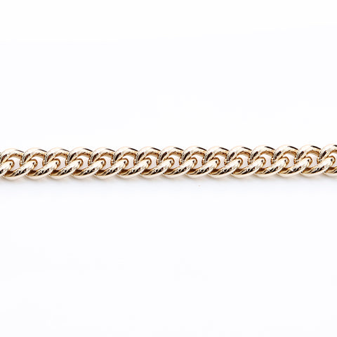 CHANEL CHANELCOCO MarkB22 Chain belt gold black white WS7740