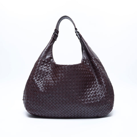 ボッテガヴェネタ BOTTEGAVENETA イントレチャート ショルダーバッグ ブラウン WS7746