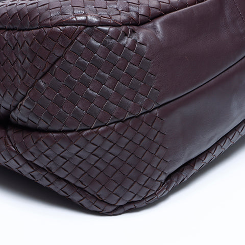 ボッテガヴェネタ BOTTEGAVENETA イントレチャート ショルダーバッグ ブラウン WS7746