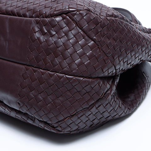 ボッテガヴェネタ BOTTEGAVENETA イントレチャート ショルダーバッグ ブラウン WS7746