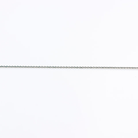 Christian Dior logo Necklace Silver WS7758