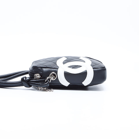 シャネル CHANEL 9番台 カンボンライン ショルダーバッグ ブラック WS7786