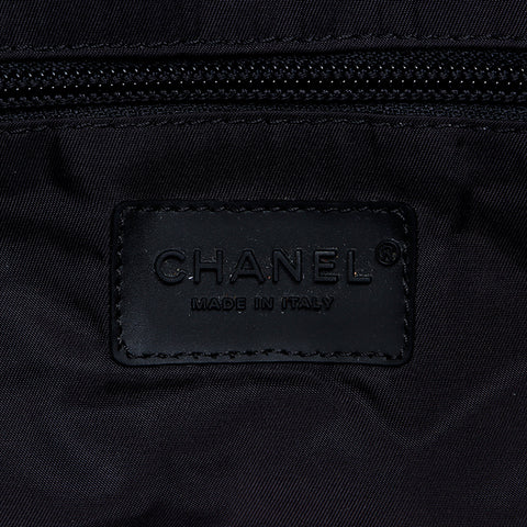 シャネル CHANEL 10番台 スポーツライン ショルダーバッグ ブラック WS7790