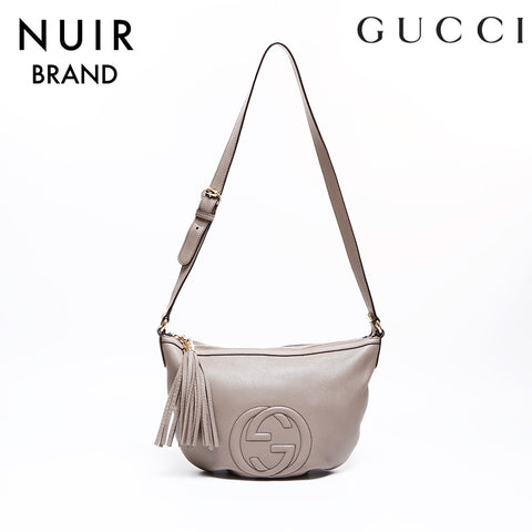 Gucci Soho Shoulder Bag Beige WS7811