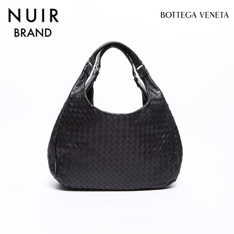 Bottegaveneta Intrecciato Campana Shoulder Bag Black WS7814
