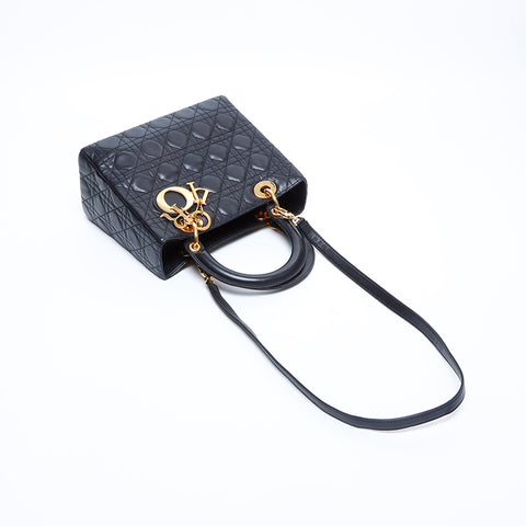 克里斯蒂安·迪奥（Christian Dior Lady）Dior 2way皮革肩带黑色WS7821