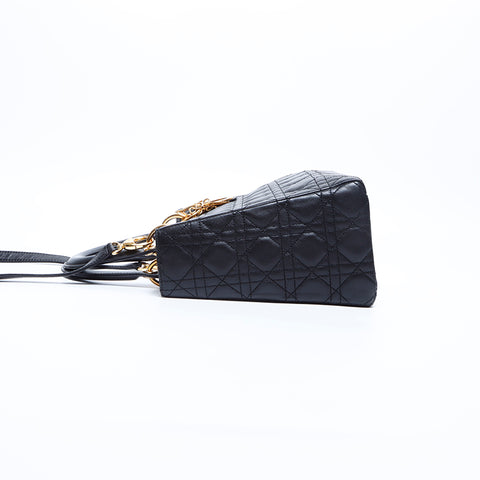 克里斯蒂安·迪奥（Christian Dior Lady）Dior 2way皮革肩带黑色WS7821