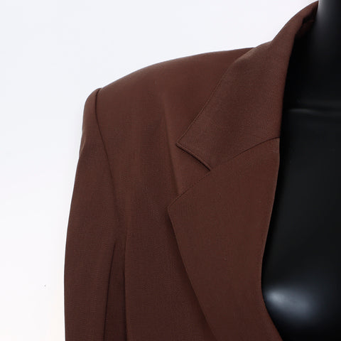 克里斯蒂安·迪奥（Christian Dior）：L运动量身定制的外套夹克棕色WS7837