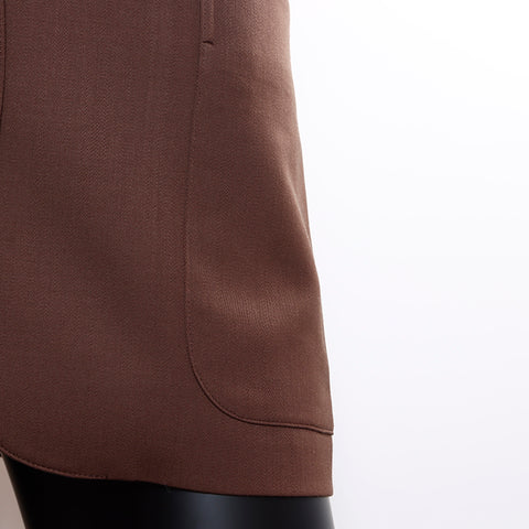 克里斯蒂安·迪奥（Christian Dior）：L运动量身定制的外套夹克棕色WS7837