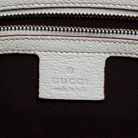 グッチ GUCCI GG キャンバス シェリーライン ハンドバッグ ベージュ WS7855