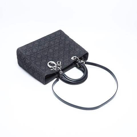 克里斯蒂安·迪奥（Christian Dior Lady）Dior 2way帆布牛仔手提包黑色WS7859