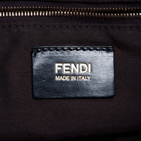 フェンディ FENDI ズッカ キャンバス ハンドバッグ ブラック WS7860