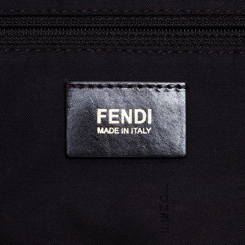 フェンディ FENDI ズッカ ショルダーバッグ ブラウン WS7867