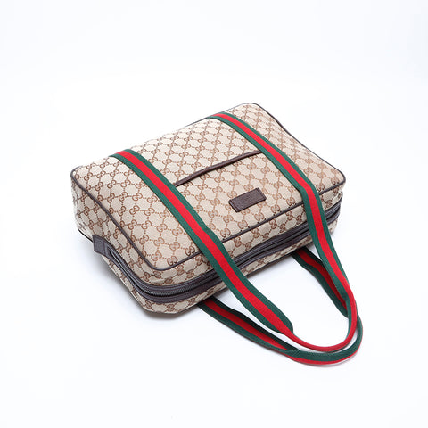 グッチ GUCCI GGキャンバス シェリーライン　 ショルダーバッグ ベージュ WS7869