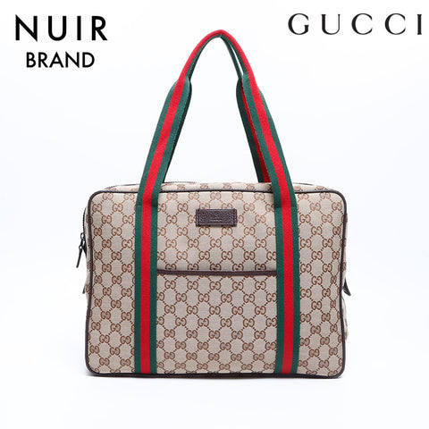 グッチ GUCCI GGキャンバス シェリーライン  ショルダーバッグ ベージュ WS7869