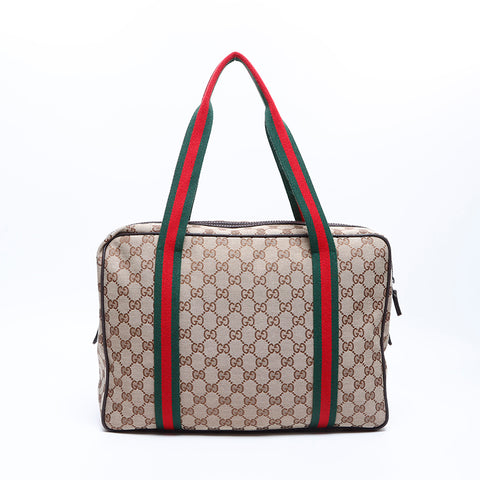 グッチ GUCCI GGキャンバス シェリーライン　 ショルダーバッグ ベージュ WS7869