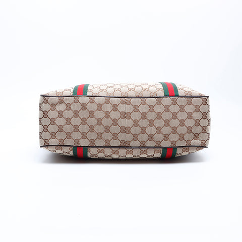 グッチ GUCCI GGキャンバス シェリーライン ショルダーバッグ ベージュ WS7869 – NUIR VINTAGE