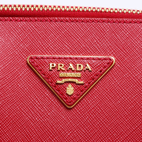 プラダ PRADA 2way ショルダーバッグ レッド WS7870