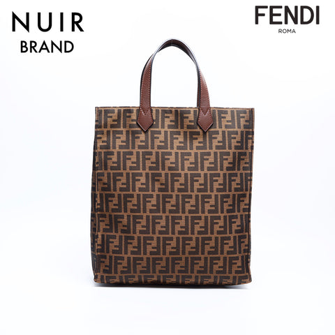 Fendi Zucca手提袋棕色WS7871