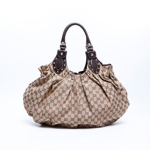 Gucci GG帆布手袋米色WS7872