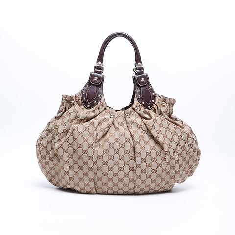 Gucci GG帆布手袋米色WS7872