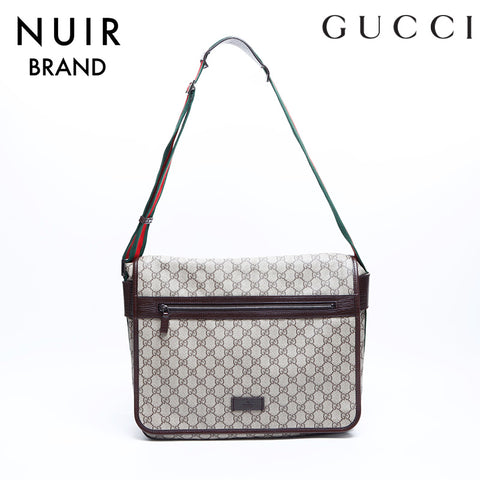 グッチ GUCCI GGスプリーム メッセンジャーバッグ ショルダーバッグ ベージュ WS7876