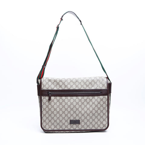 Gucci GG最高信使袋肩袋米色WS7876