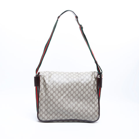 Gucci GG最高信使袋肩袋米色WS7876