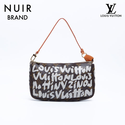 路易威登(Louis Vuitton)路易·威登(Louis Vuitton)AR0051图形配件会标手袋棕色WS7878