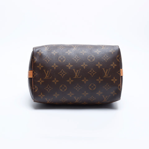 ルイ・ヴィトン LOUIS VUITTON MB3199 スピーディ 2way 25 モノグラム ハンドバッグ ブラウン WS7880