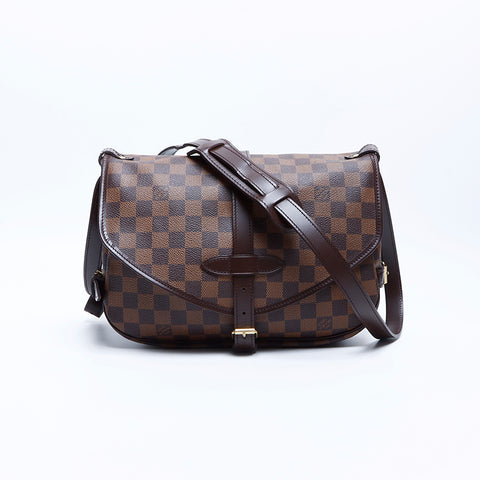 Louis Vuitton Louis Vuitton Saumur Damier Umhängetasche Brown WS7881