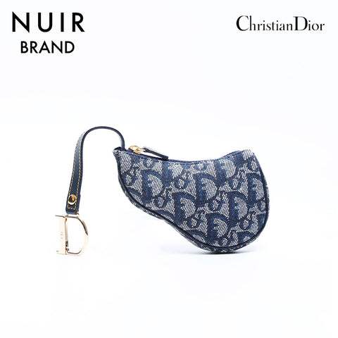 Christian Dior Trotter Pouch Navy WS7885